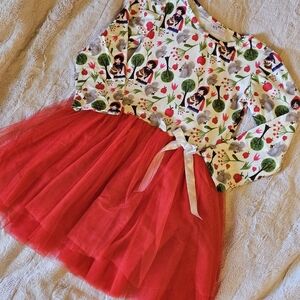 SOLD Pete and Lucy Red Riding tulle dress